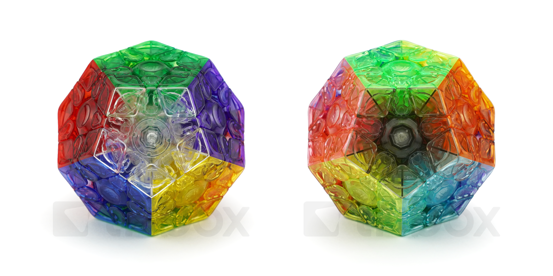 triboxストア / YuXin Little Magic Megaminx V3 Stickerless Clear triboxストア / YuXin Little Magic Megaminx V3 Stickerless Clear
